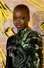 DANAI GURIRA at Black Panther Premiere in London 02/08/2018
