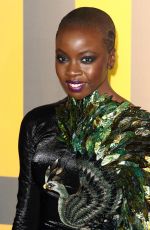 DANAI GURIRA at Black Panther Premiere in London 02/08/2018