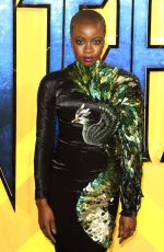 DANAI GURIRA at Black Panther Premiere in London 02/08/2018