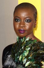 DANAI GURIRA at Black Panther Premiere in London 02/08/2018