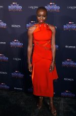 DANAI GURIRA at Black Panther Welcome to Wakanda NYFW Showcase in New York 02/12/2018