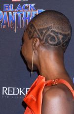 DANAI GURIRA at Black Panther Welcome to Wakanda NYFW Showcase in New York 02/12/2018