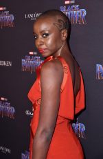 DANAI GURIRA at Black Panther Welcome to Wakanda NYFW Showcase in New York 02/12/2018