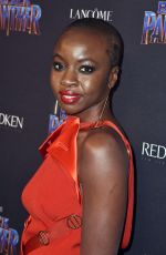 DANAI GURIRA at Black Panther Welcome to Wakanda NYFW Showcase in New York 02/12/2018