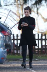 DANI DAYER Out and About in London 02/15/2018