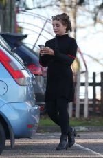 DANI DAYER Out and About in London 02/15/2018