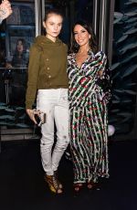 DANIELLE and CHRISTINE STAUB Leaves Carmen Marc Valvo Fashion Show in New York 02/11/2018