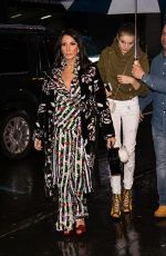 DANIELLE and CHRISTINE STAUB Leaves Carmen Marc Valvo Fashion Show in New York 02/11/2018