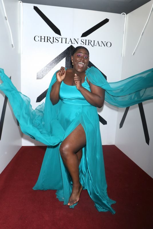 DANIELLE BROOKS at Christian Siriano Fashion Show at NYFW in New York 02/10/2018