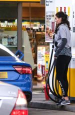 DANIELLE LLOYD at a Gas Station in Sutton Coldfield 02/25/2018