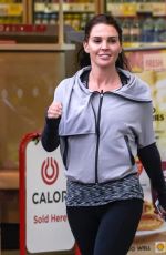 DANIELLE LLOYD at a Gas Station in Sutton Coldfield 02/25/2018