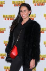 DANIELLE LLOYD at Dinosaurs in the Wild Exhibition in London 02/13/2018