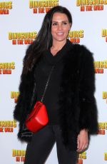 DANIELLE LLOYD at Dinosaurs in the Wild Exhibition in London 02/13/2018