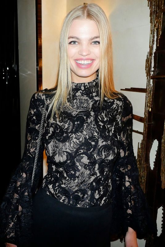 DAPHNE GROENEVELD at Bergdorf Goodman x Dundas Party at New York Fashion Week 02/09/2018