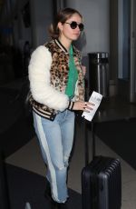 DEBBY RYAN at Los Angeles International Airport 02/16/2018