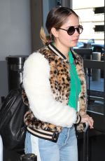 DEBBY RYAN at Los Angeles International Airport 02/16/2018