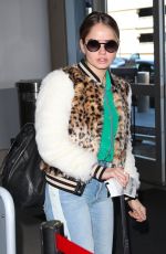 DEBBY RYAN at Los Angeles International Airport 02/16/2018