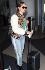 DEBBY RYAN at Los Angeles International Airport 02/16/2018