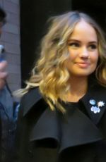 DEBBY RYAN Out at Times Square in New York 02/20/2018