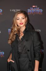 DEMI-LEIGH NEL-PETERS at Black Panther Welcome to Wakanda NYFW Showcase in New York 02/12/2018