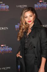 DEMI-LEIGH NEL-PETERS at Black Panther Welcome to Wakanda NYFW Showcase in New York 02/12/2018
