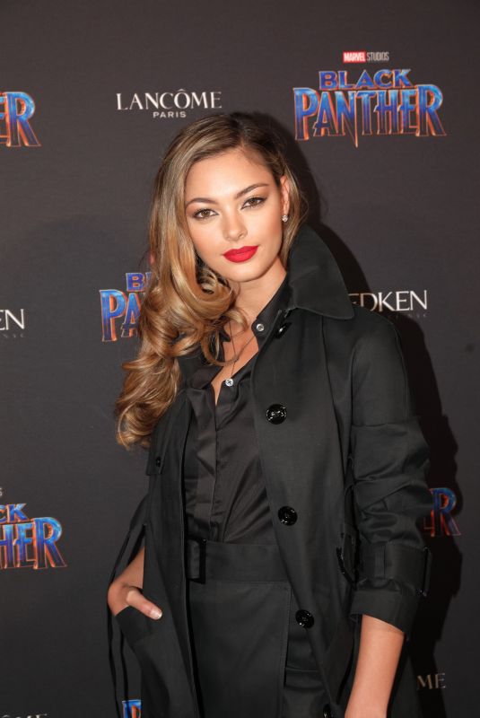 DEMI-LEIGH NEL-PETERS at Black Panther Welcome to Wakanda NYFW Showcase in New York 02/12/2018