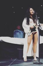 DEMI LOVATO Performs at Her Tell Me You Love Me Tour in San Diego 02/26/2018