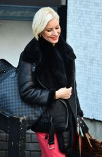 DENISE VAN OUTEN Leaves ITV Studios in London 02/06/2018