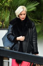 DENISE VAN OUTEN Leaves ITV Studios in London 02/06/2018