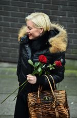 DENISE VAN OUTEN Leaves ITV Studios in London 02/14/2018