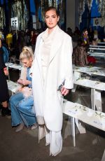 DEVON WINDSOR at Jonathan Smikhai Show at New York Fashion Week 02/10/2018