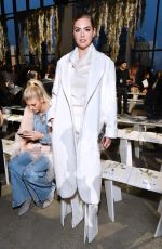 DEVON WINDSOR at Jonathan Smikhai Show at New York Fashion Week 02/10/2018