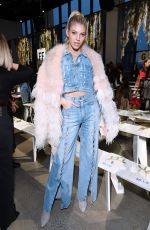 DEVON WINDSOR at Jonathan Smikhai Show at New York Fashion Week 02/10/2018