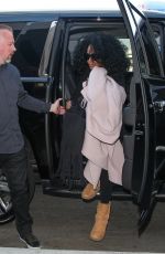 DIANA ROSS at LAX Airport in Los Angeles 02/21/2018
