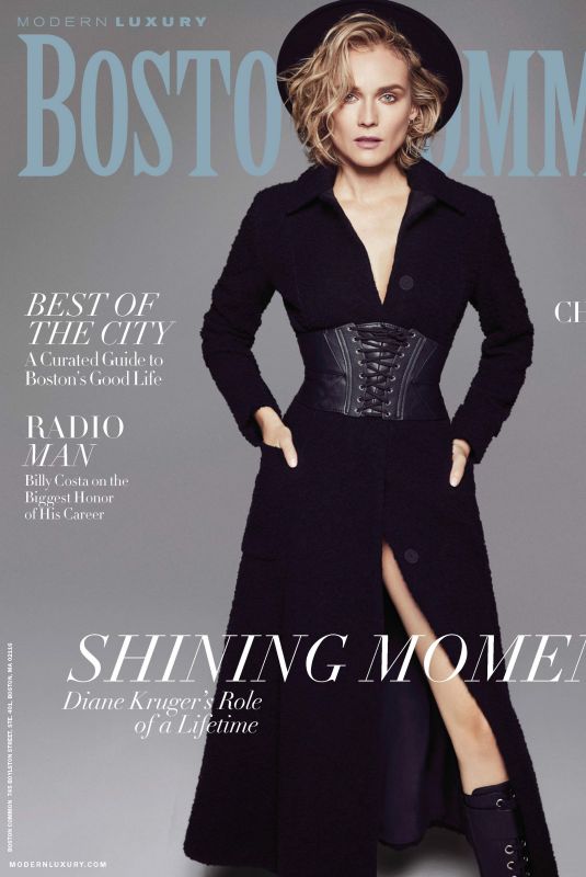DIANE KRUGER in Boston Common Magazine,January 2018 Issue