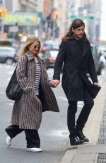 DIANNA AGRON and Winston Marshall Out in New York 02/25/2018