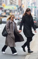 DIANNA AGRON and Winston Marshall Out in New York 02/25/2018