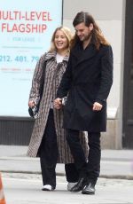 DIANNA AGRON and Winston Marshall Out in New York 02/25/2018