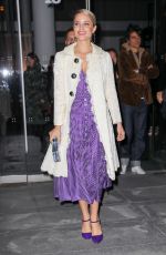 DIANNA AGRON Arrives at Carolina Herrera Fashion Show in New York 02/12/2018