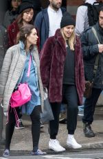 DIANNA AGRON Out and About in New York 02/15/2018