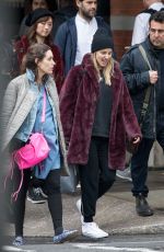 DIANNA AGRON Out and About in New York 02/15/2018