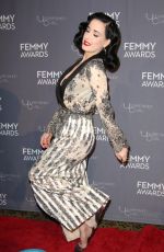 DITA VON TEESE at 2018 Femmy Awards in New York 02/06/2018