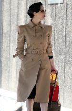 DITA VON TEESE at Airport in Perth 02/18/2018