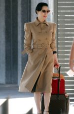 DITA VON TEESE at Airport in Perth 02/18/2018