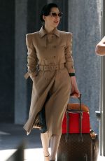 DITA VON TEESE at Airport in Perth 02/18/2018