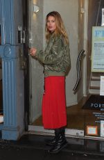DOUTZEN KROES Arrives at a Hair Salon in New York 02/07/2018