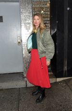 DOUTZEN KROES Arrives at a Hair Salon in New York 02/07/2018