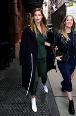 DOUTZEN KROES Leaves Mercer Hotel in New York 02/09/2018