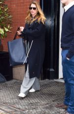 DOUTZEN KROES Leaves Mercer Hotel in New York 02/10/2018