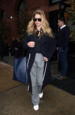 DOUTZEN KROES Leaves Mercer Hotel in New York 02/10/2018